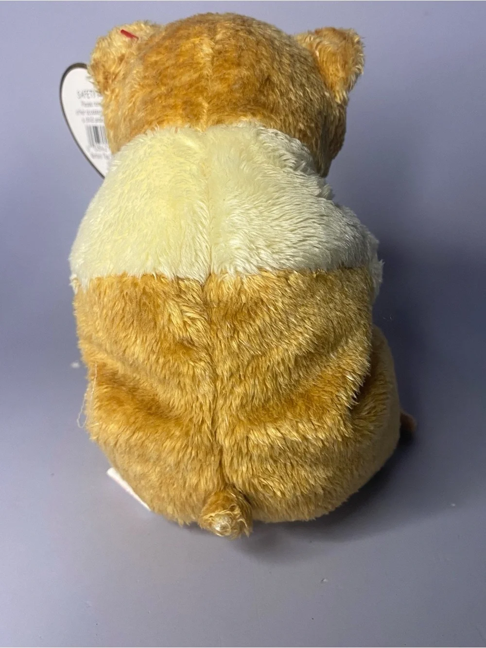 Ty Beanie Babies Nibbly The Bunny, Nuts The SquirrelPellet the Hamster Lot Of 3